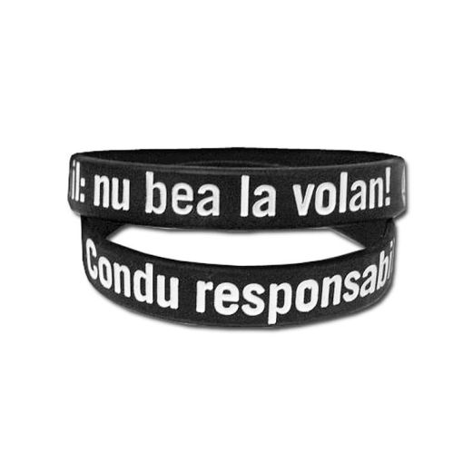 Bratari siliconice stantate si umplute cu email